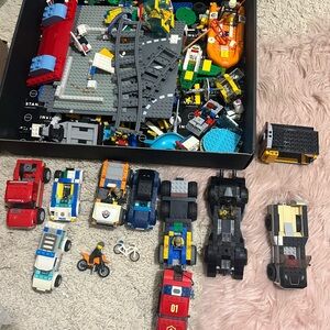 LEGO Colorful Vehicle and Track Set